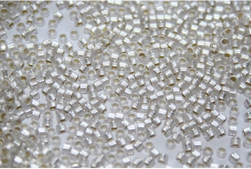 Treasure Toho Seed Beads Silver Lined Frosted Crystal 11/0 - 5gr