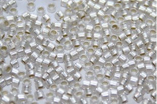 Treasure Toho Seed Beads Silver Lined Frosted Crystal 11/0 - 5gr