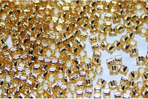 Treasure Toho Seed Beads Silver Lined Light Topaz 11/0 - 5gr 2