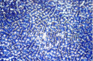 Treasure Toho Seed Beads Silver Lined Sapphire 11/0 - 5gr