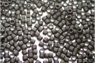 Treasure Toho Seed Beads Opaque Frosted Jet 11/0 - 5gr