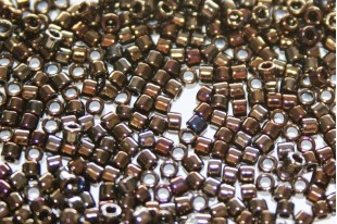 Treasure Toho Seed Beads Metallic Iris Brown 11/0 - 5gr