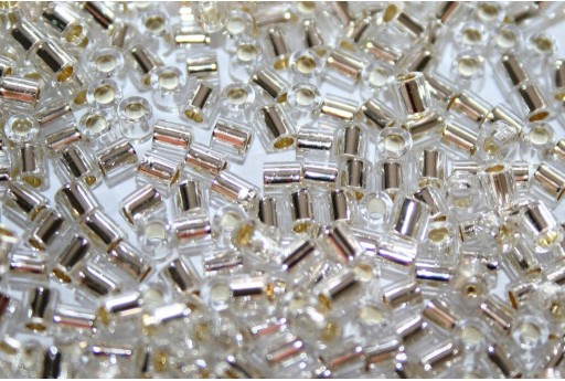 Perline Treasure Toho Silver Lined Crystal 8/0 - 5gr