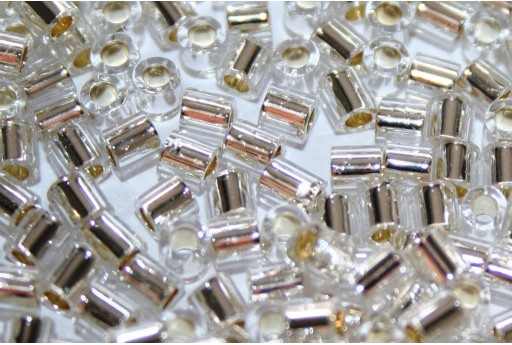 Treasure Toho Seed Beads Silver Lined Crystal 8/0 - 5gr 2
