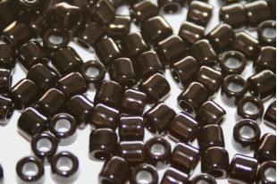 Treasure Toho Seed Beads Opaque Jet 8/0 - 5gr