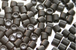 Treasure Toho Seed Beads Opaque Frosted Jet 8/0 - 5gr