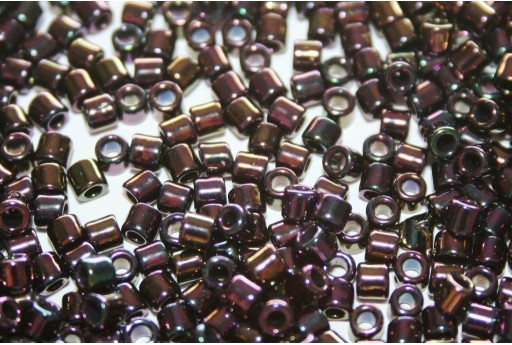 Treasure Toho Seed Beads Metallic Iris Purple 8/0 - 5gr