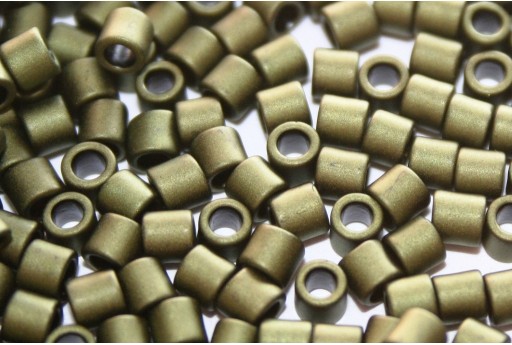 Treasure Toho Seed Beads Mat Color Dark Olive 8/0 - 5gr 2