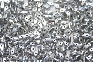 Perline Prong Matte Metallic Silver 3x6mm - 5gr