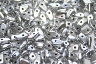 Perline Prong Matte Metallic Silver 3x6mm - 5gr