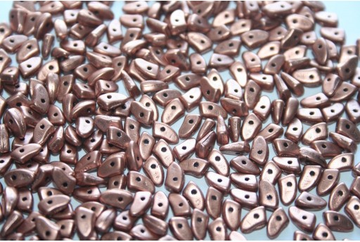 Perline Prong Matte Metallic Copper 3x6mm - 5gr