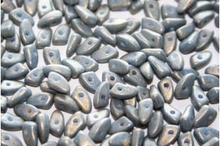 Czech Glass Beads Prong Pacifica Poppy Seed 3x6mm - 5gr