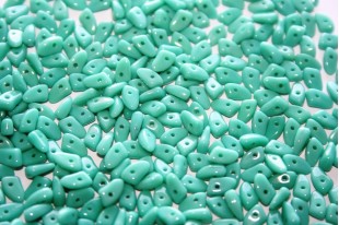 Perline Prong Opaque Turquoise 3x6mm - 5gr