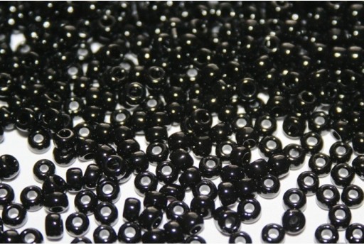 Toho Seed Beads Opaque Jet 11/0 - Pack 250gr