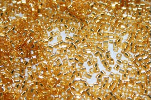 Perline Toho Hexagon Silver Lined Med Topaz 11/0 - 10gr