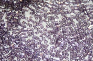 Hexagon Toho Seed Beads Transparent Luster Sugar Plum 11/0 - 10gr