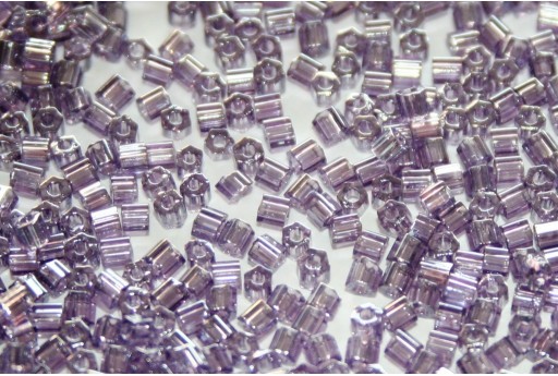 Perline Toho Hexagon Transparent Luster Sugar Plum 11/0 - 10gr 2
