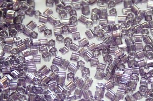 Hexagon Toho Seed Beads Transparent Luster Sugar Plum 11/0 - 10gr