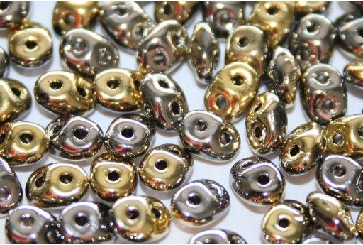 Superduo Beads California Graphite 5x2,5mm - 10gr 2