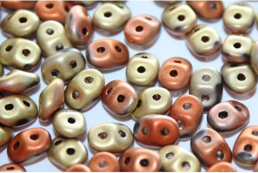 Superduo Beads Matte California Gold Rush 5x2,5mm - 10gr 2