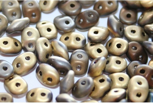 Superduo Beads Matte California Night 5x2,5mm - 10gr 2