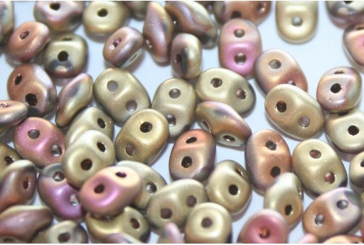 Superduo Beads Matte California Pink 5x2,5mm - 10gr 2