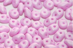 Superduo Beads Neon Silk Violet 5x2,5mm - 10gr