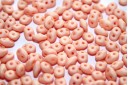 Superduo Beads Neon Silk Peach 5x2,5mm - 10gr
