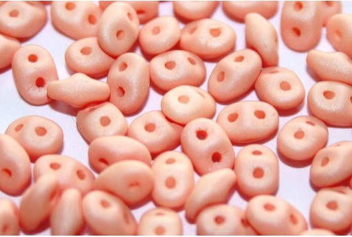 Superduo Beads Neon Silk Peach 5x2,5mm - 10gr 2