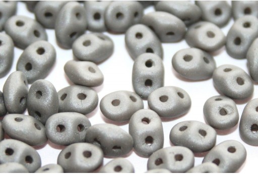 Superduo Beads Neon Silk Titanium 5x2,5mm - 10gr 2