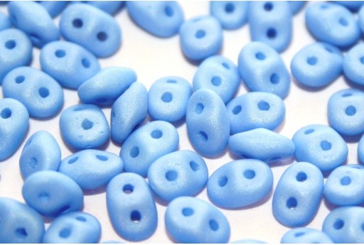 Superduo Beads Neon Silk Baby Blue 5x2,5mm - 10gr 2