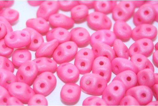 Superduo Beads Neon Silk Raspberry 5x2,5mm - 10gr 2