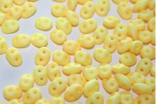 Superduo Beads Neon Silk Yellow 5x2,5mm - 10gr