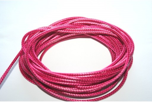 Poliestere Cerato Fuchsia 2mm - 5mt