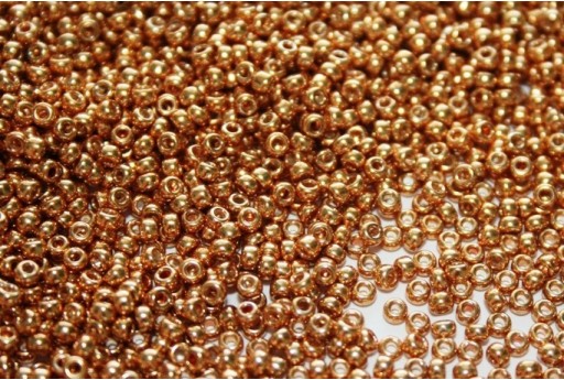 Miyuki Seed Beads Galvanized Medium Gold 11/0 - Pack 250gr