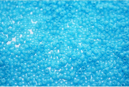 Rocailles Miyuki Opaque Turquoise Blue 15/0 - 10gr