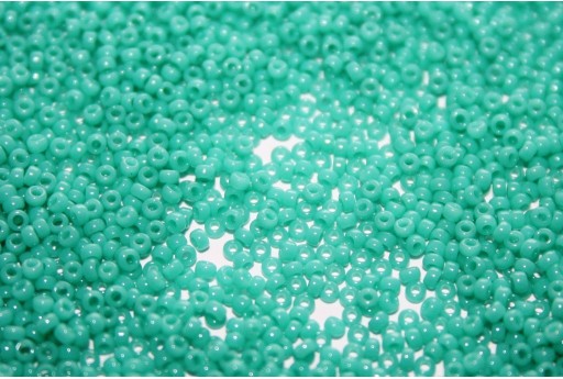 Miyuki Seed Beads Opaque Turquoise Green 15/0 - Pack 100gr