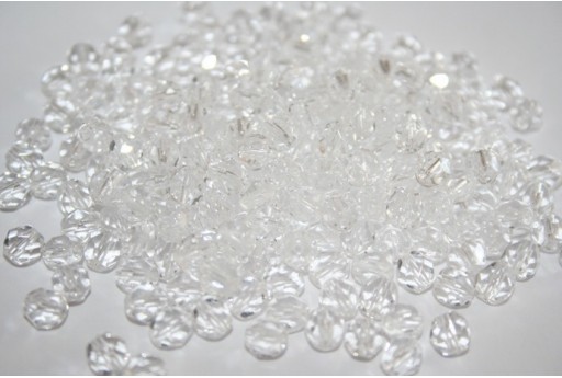 Fire Polished Beads Crystal 6mm - Pack 600pcs