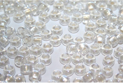 Miyuki Seed Beads Inside Dyed Pearlize White 6/0 - 10gr