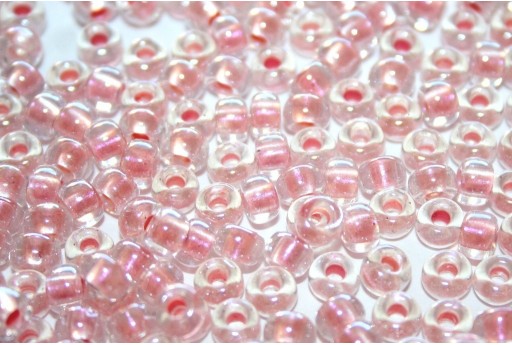 Miyuki Seed Beads Inside Dyed Pearlize Pink 6/0 - 10gr