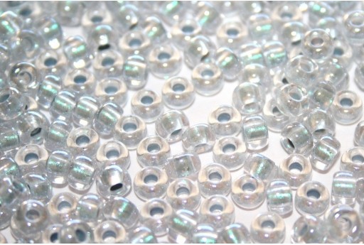 Miyuki Seed Beads Inside Dyed Pearlize Light Blue 6/0 - 10gr