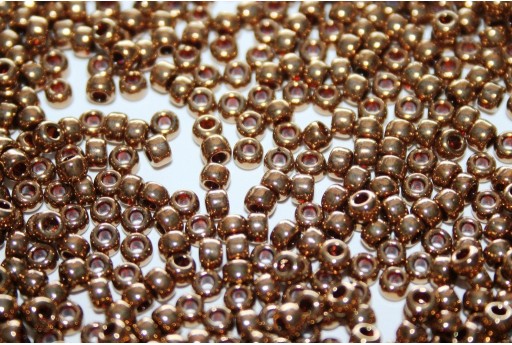 Rocailles Miyuki Seed Beads Metallic Light Bronze 8/0 - 10gr