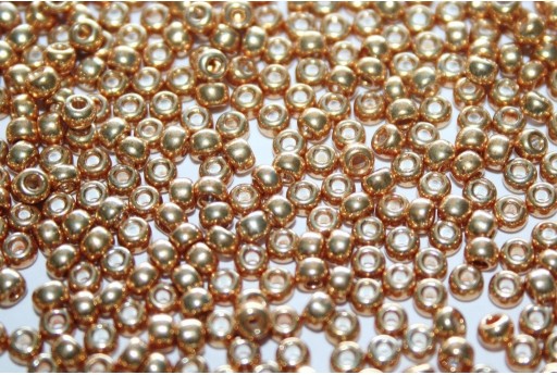 Rocailles Miyuki Seed Beads Galvanized Gold 8/0 - 10gr