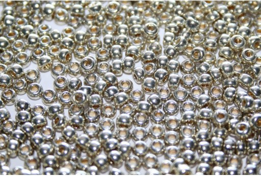 Rocailles Miyuki Seed Beads Duracoat Galvanized Silver 8/0 - 10gr