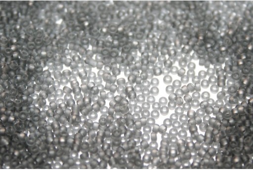 Miyuki Seed Beads Transparent Grey Matted 15/0 - 10gr