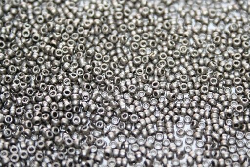 Rocailles Miyuki Nickel Plated Matted 15/0 - 5gr