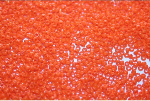 Miyuki Seed Beads Opaque Orange 15/0 - Pack 100gr