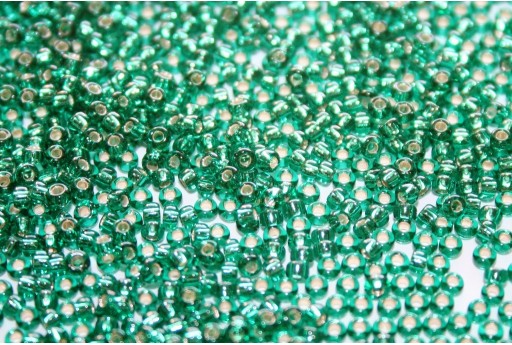 Miyuki Seed Beads Silver Lined Emerald 11/0 - 10gr