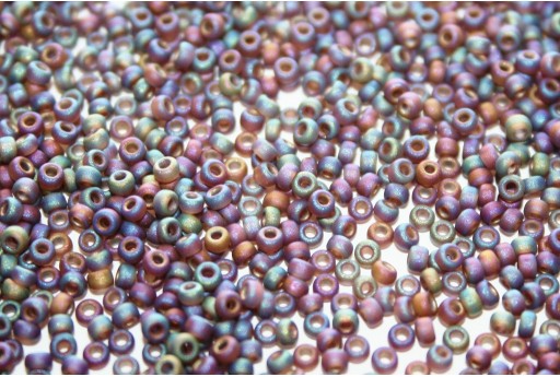 Miyuki Seed Beads Brown AB Matted 11/0 - 10gr