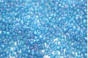Miyuki Seed Beads Transparent Capri Blue AB Matted 11/0 - 10gr